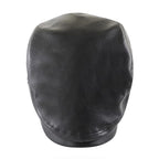 William Leather Duckbill Flat Cap