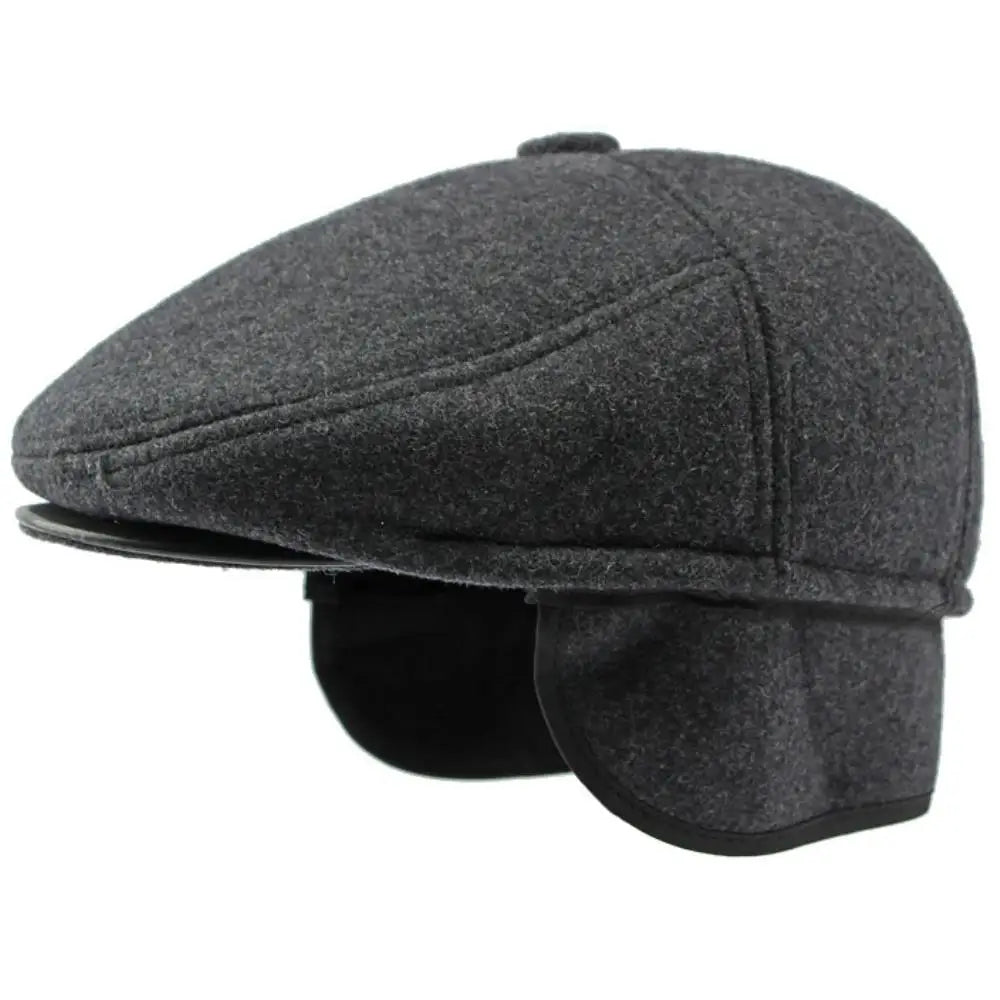 Williamson Winter Earflaps Flat Cap
