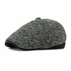 Williot Flecked Earflaps Flat Cap