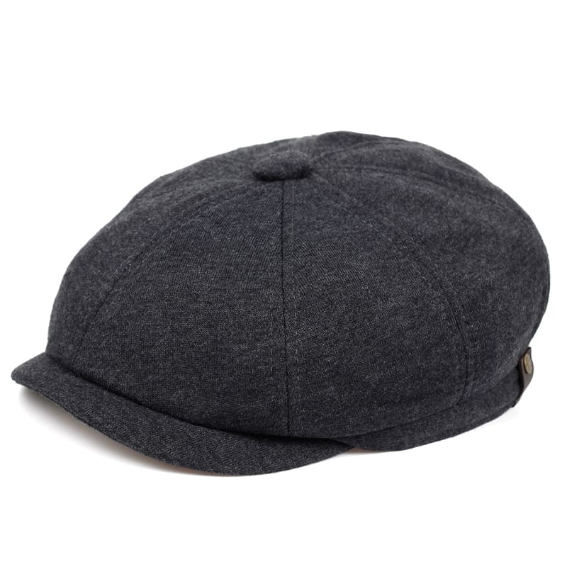 Willock Plain Cotton Newsboy Cap