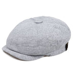 Willock Plain Cotton Newsboy Cap