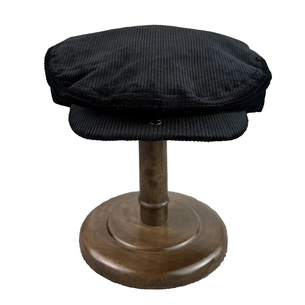 Wimbledon Retro Corduroy Flat Cap