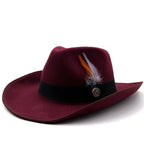 Winchester Feathers Cotton Cowboy Hat