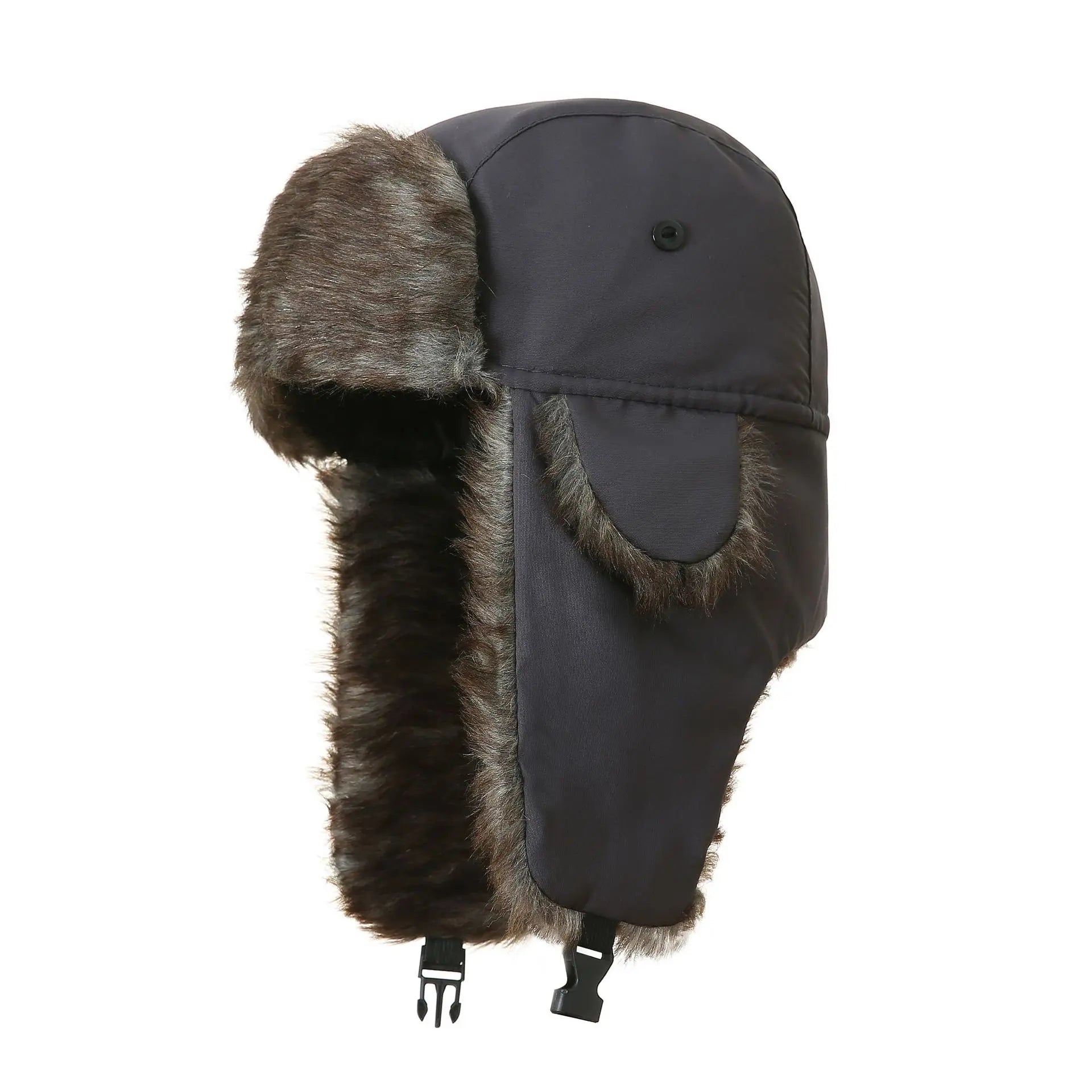 Windproof Cotton Fur Bomber Hat