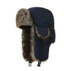 Windproof Cotton Fur Bomber Hat