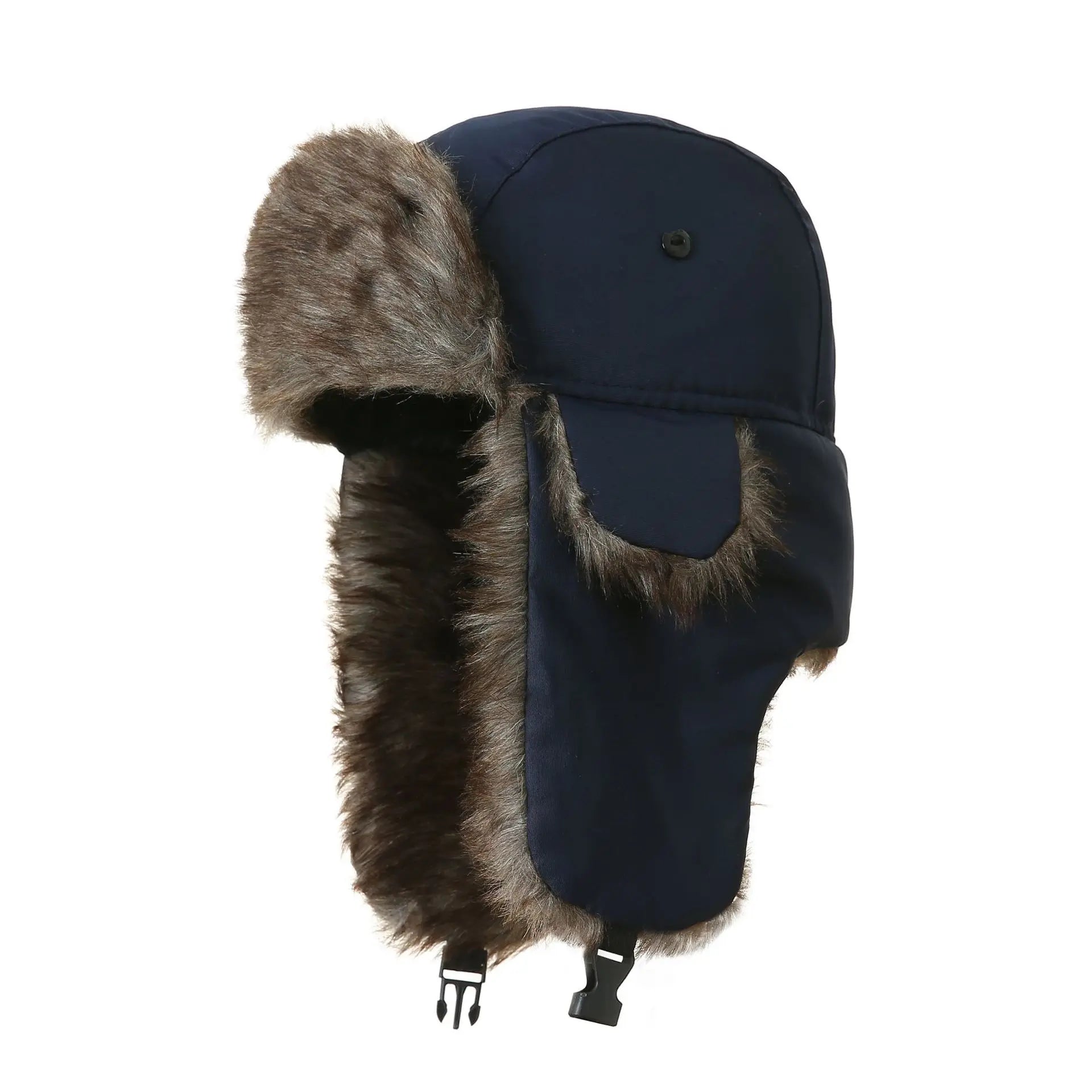 Windproof Cotton Fur Bomber Hat