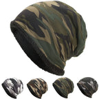 Winter Camouflage Cotton Beanie
