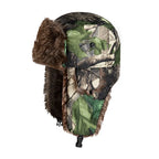 Winter Camouflage Fur Bomber Hat
