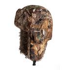 Winter Camouflage Fur Bomber Hat