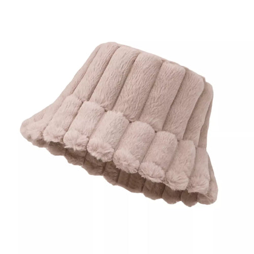 Pink Chunky Corduroy Bucket Hat
