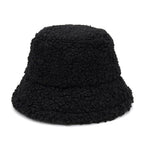 Winter Lamb Fur Bucket Hat