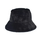 Winter Plain Fur Bucket Hat