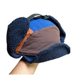 Winter Fur Waterproof Earflaps 5 Panels Cap
