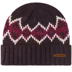 Wisconsin Winter Knitted Rhombuses Beanie