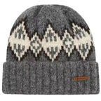 Wisconsin Winter Knitted Rhombuses Beanie