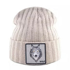 Wolf Knitted Beanie