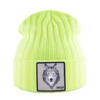 Wolf Knitted Beanie