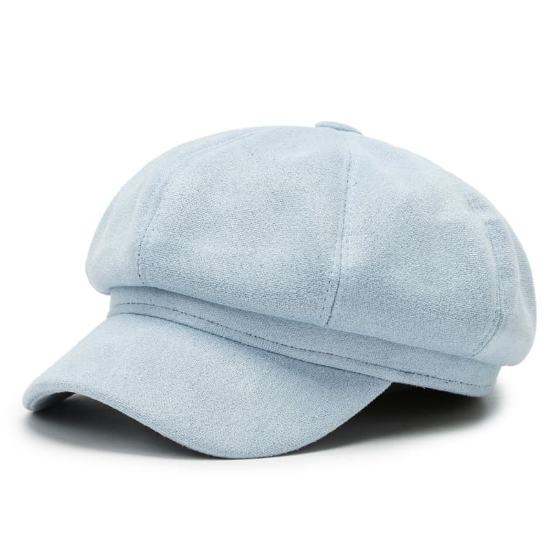 Women's Suede Newsboy Cap