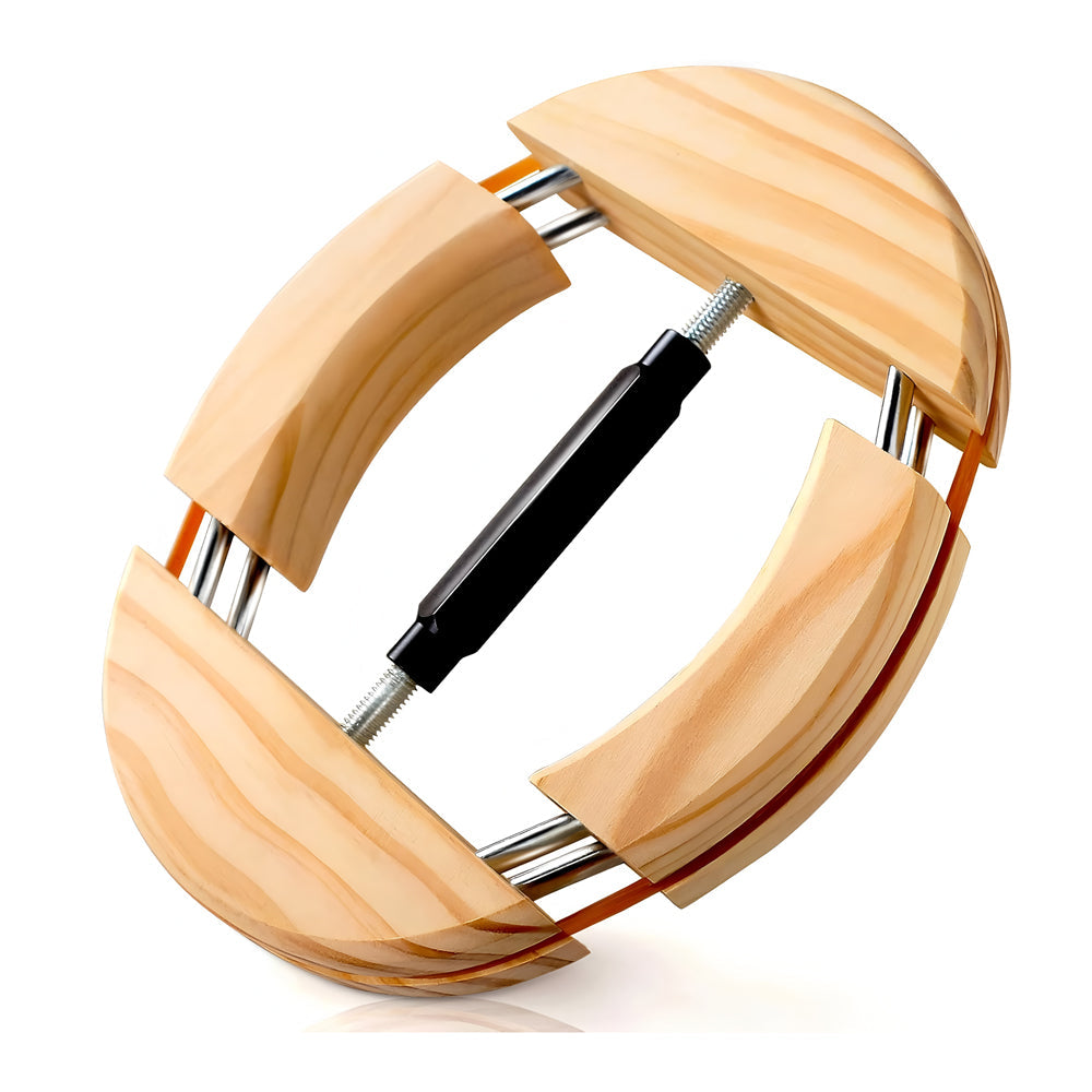 4-Way Adjustable Wooden Hat Stretcher for Fedora & Baseball Caps