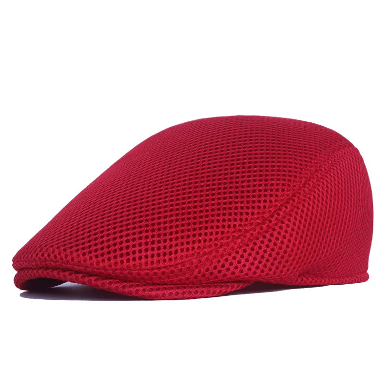 Woods Mesh Flat Cap