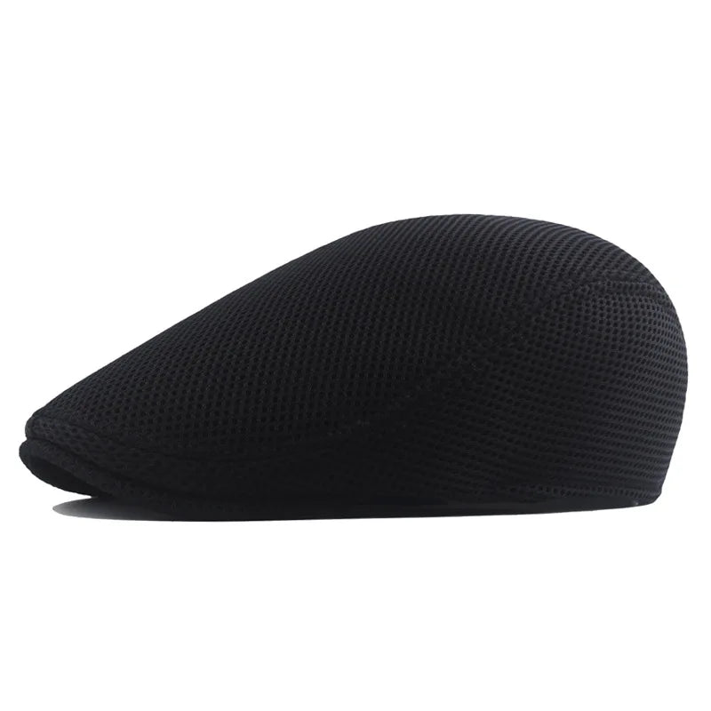 Woods Mesh Flat Cap
