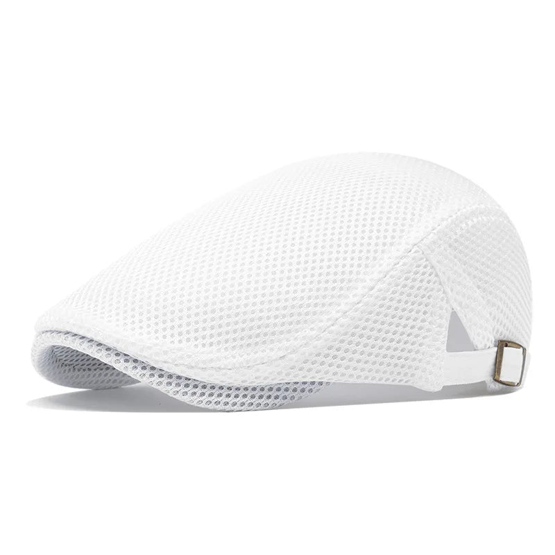 Woods Mesh Flat Cap