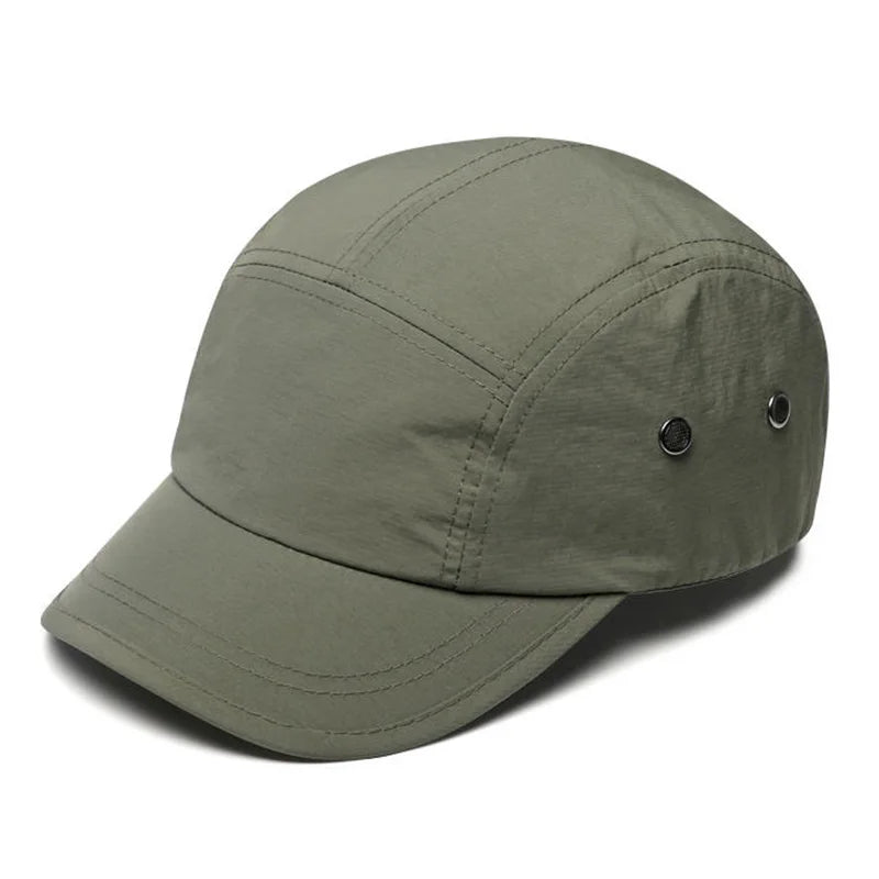 Woodstock Flat Visor 5-Panels Cap