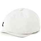 X. Vintage Cotton 8-Panels Newsboy Cap