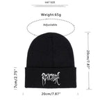 Xxx Revenge Black Cotton Beanie