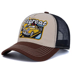 YKgreat Taxi Station Trucker Cap
