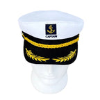 Yatch Captain Golden Cord Cotton Sailor Cap