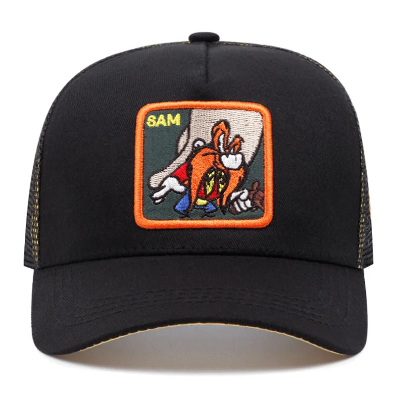 Yosemite Sam Looney Tunes Trucker Cap