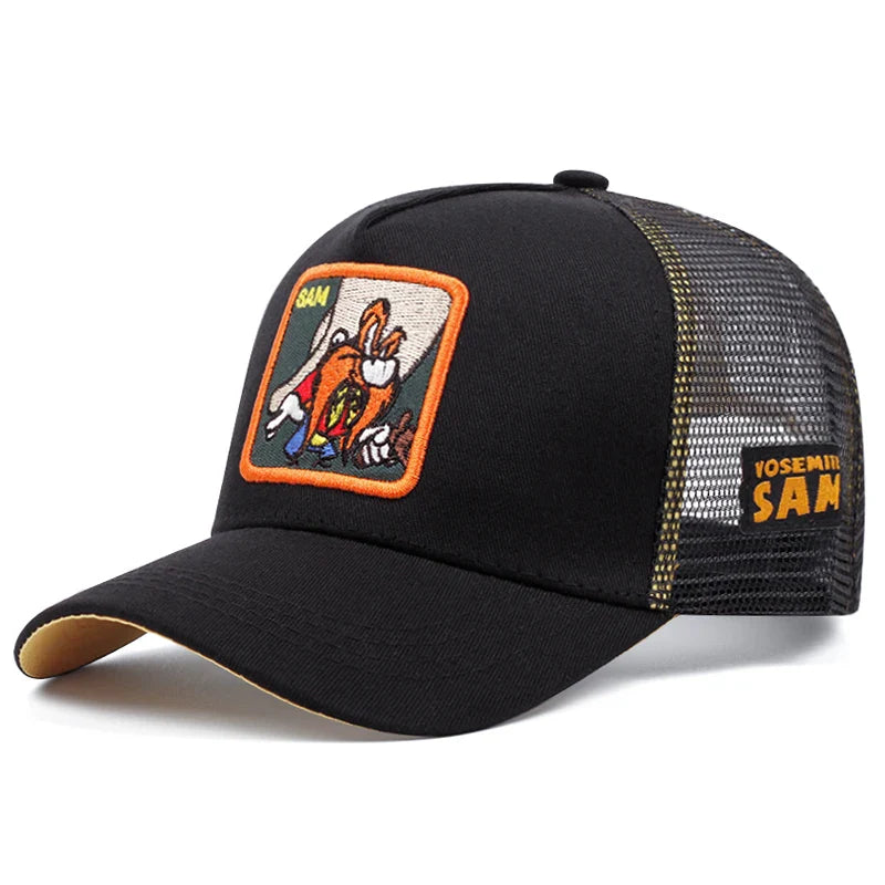 Yosemite Sam Looney Tunes Trucker Cap