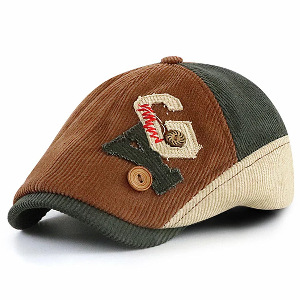 Young Gunmen Corduroy Gatsby Cap