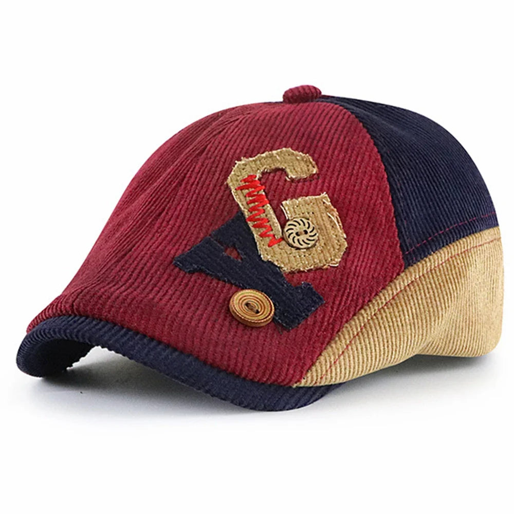 Young Gunmen Corduroy Gatsby Cap