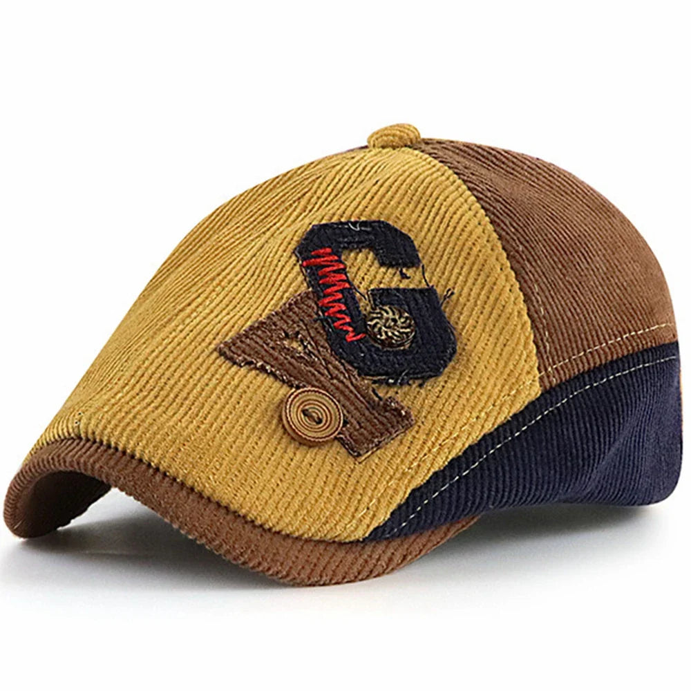 Young Gunmen Corduroy Gatsby Cap