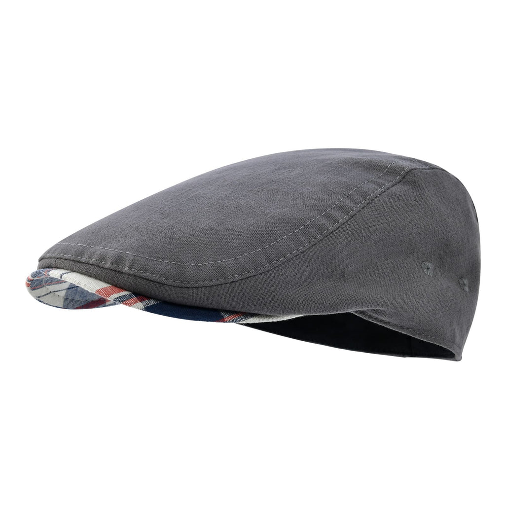 Yvoire Soft Linen Flat Cap