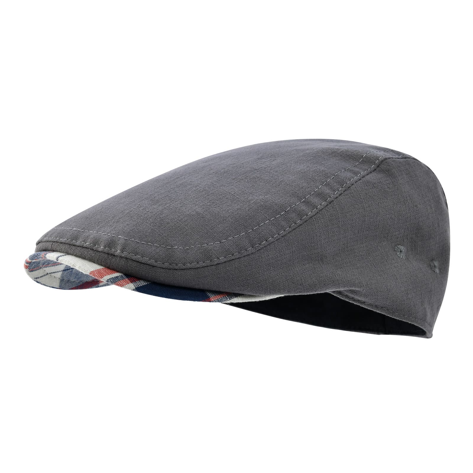 Yvoire Soft Linen Flat Cap