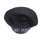 Zebra Striped Bucket Hat