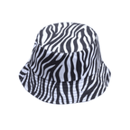 Zebra Striped Bucket Hat