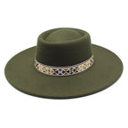 Zurich Wide Brimmed Porkpie Hat