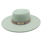 Zurich Wide Brimmed Porkpie Hat