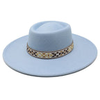 Zurich Wide Brimmed Porkpie Hat