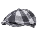 Zweig Tartan Cotton Newsboy Cap