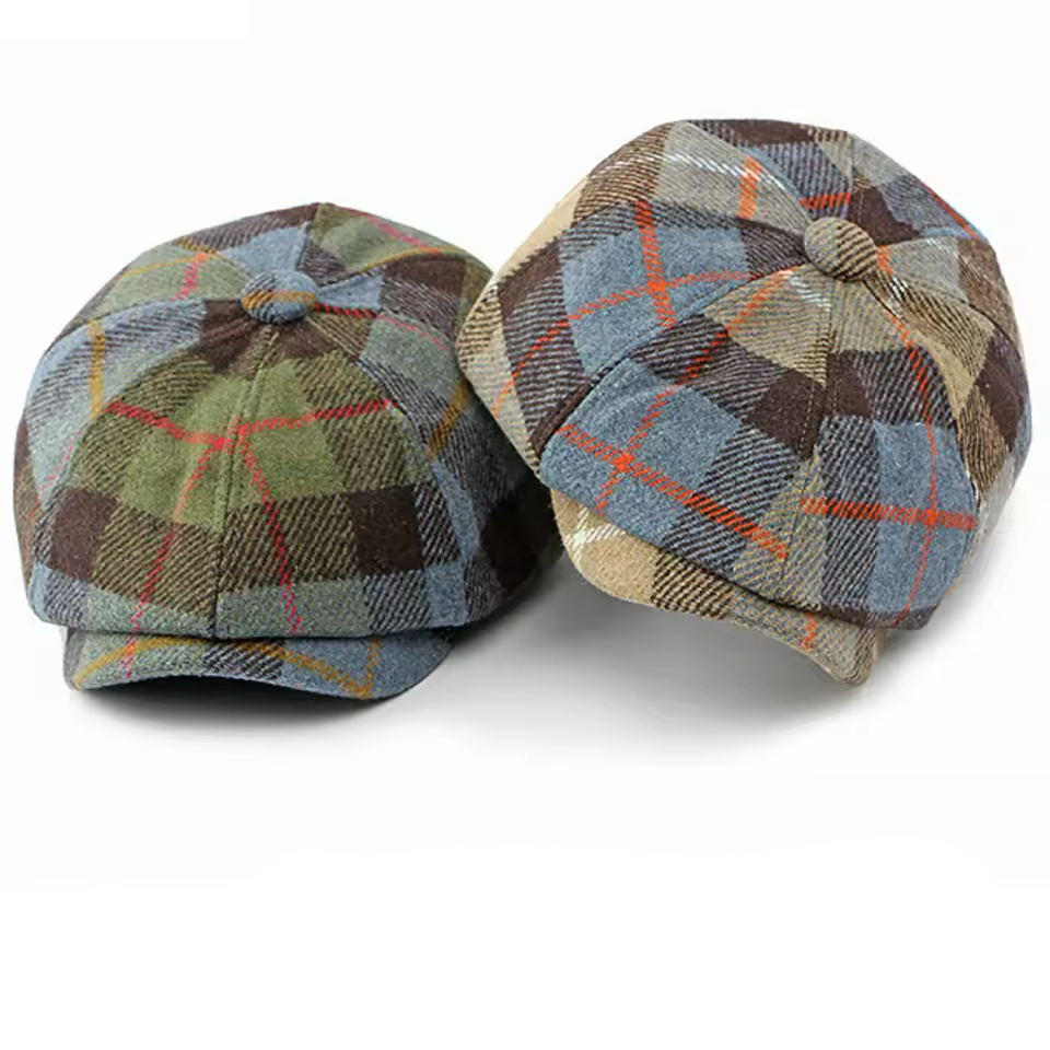 adjustable 55-60cm octagonal cap