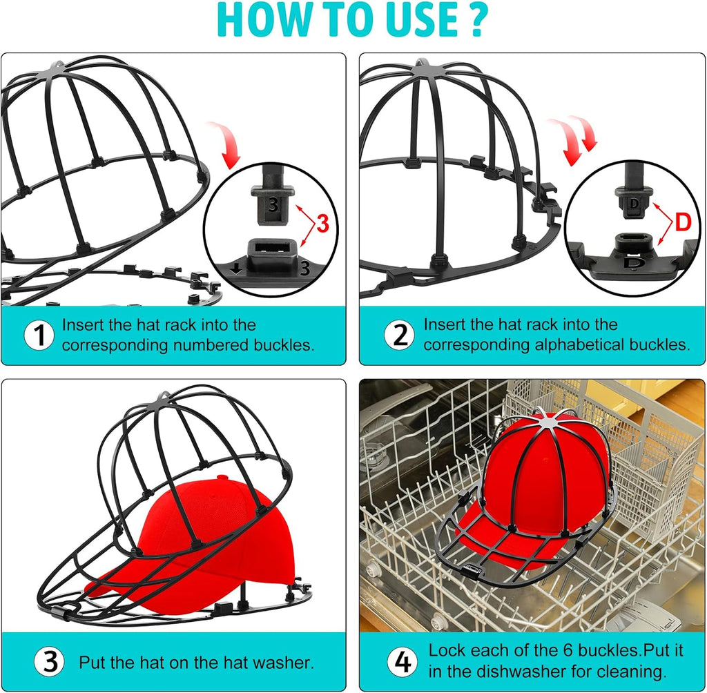 baseball cap washing machine cage to prevent deformation