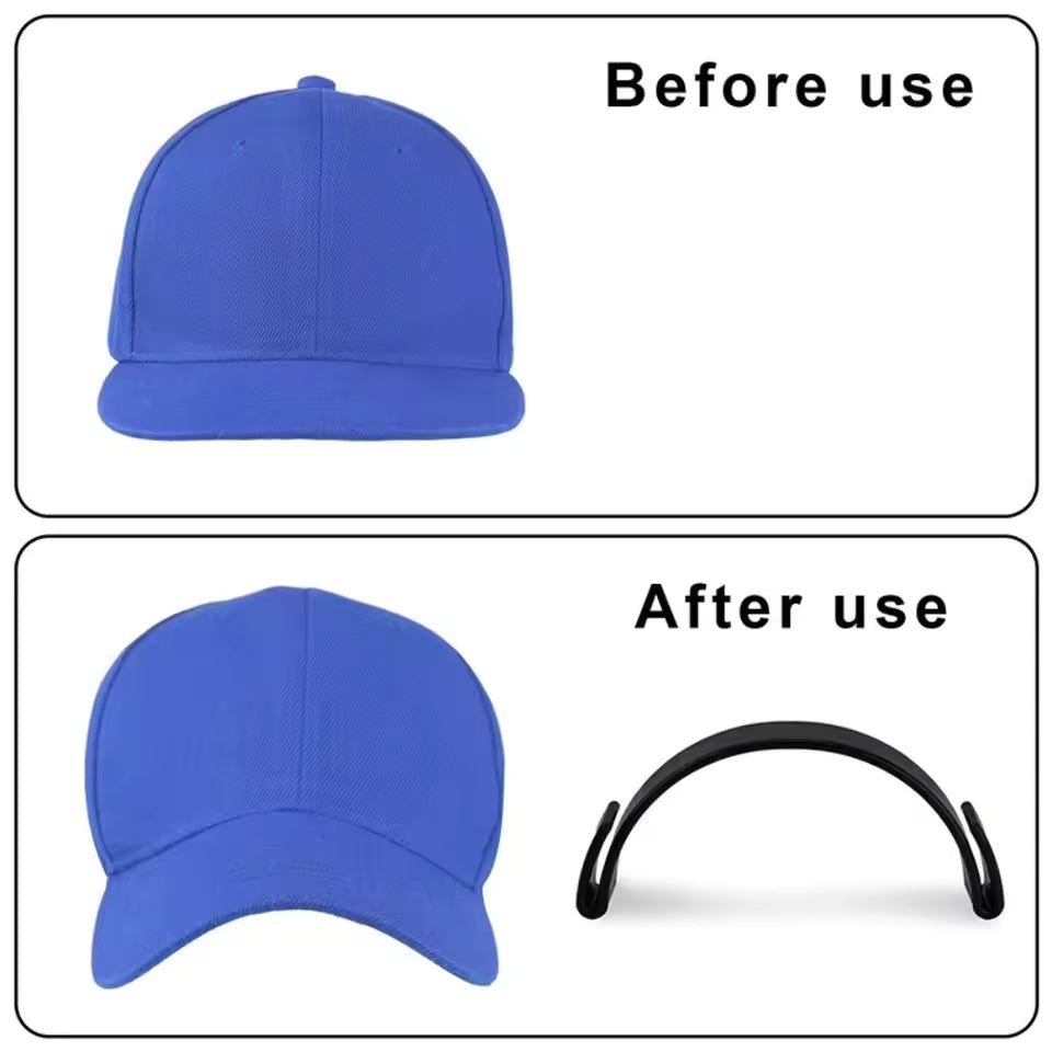 baseball hat brim curving tool for shaping cap bills