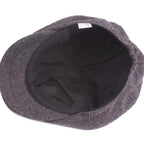 Men’s Cotton Newsboy Cap – Classic Herringbone Gatsby Hat