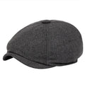 Men’s Cotton Newsboy Cap – Classic Herringbone Gatsby Hat