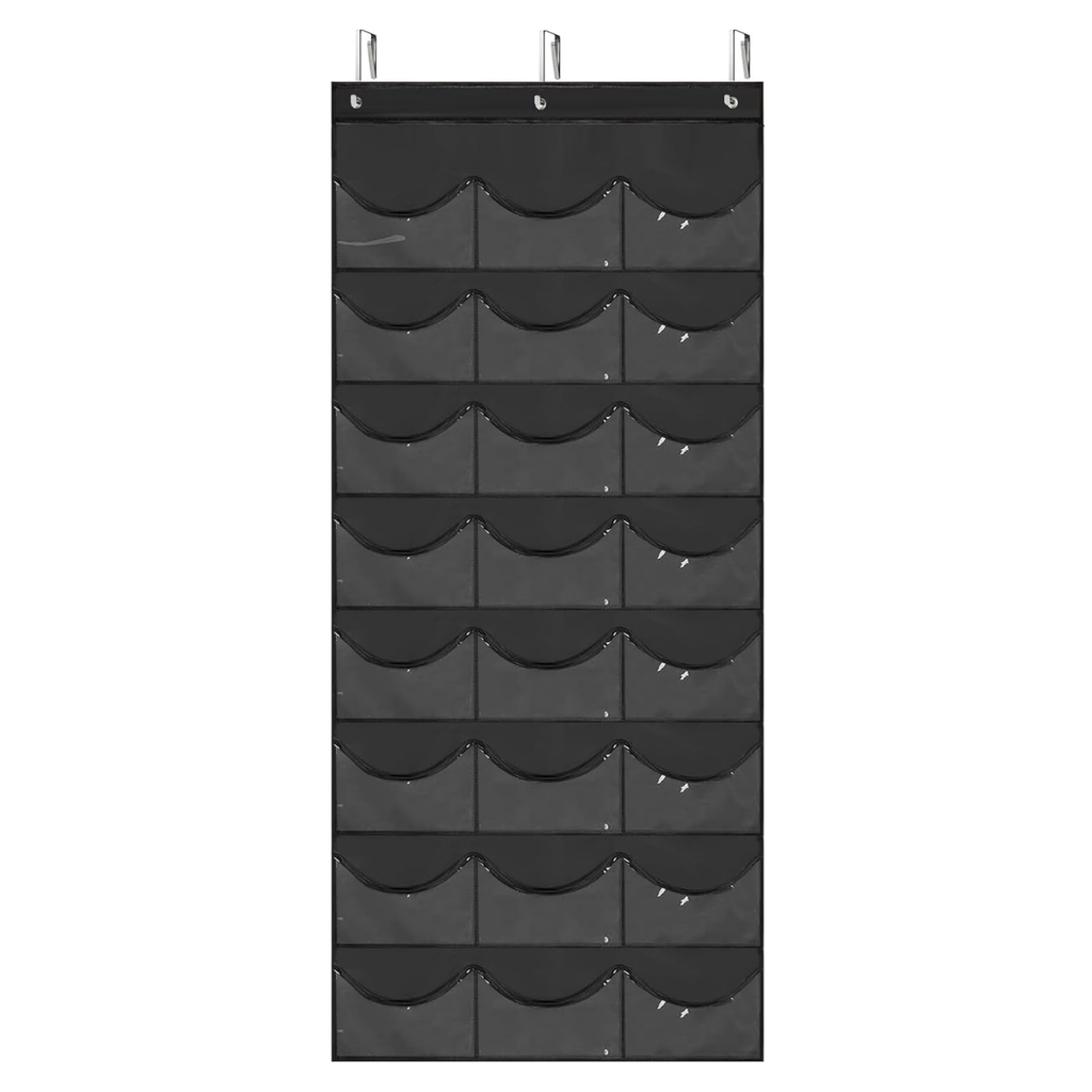 clear pocket hat storage organizer for baseball caps